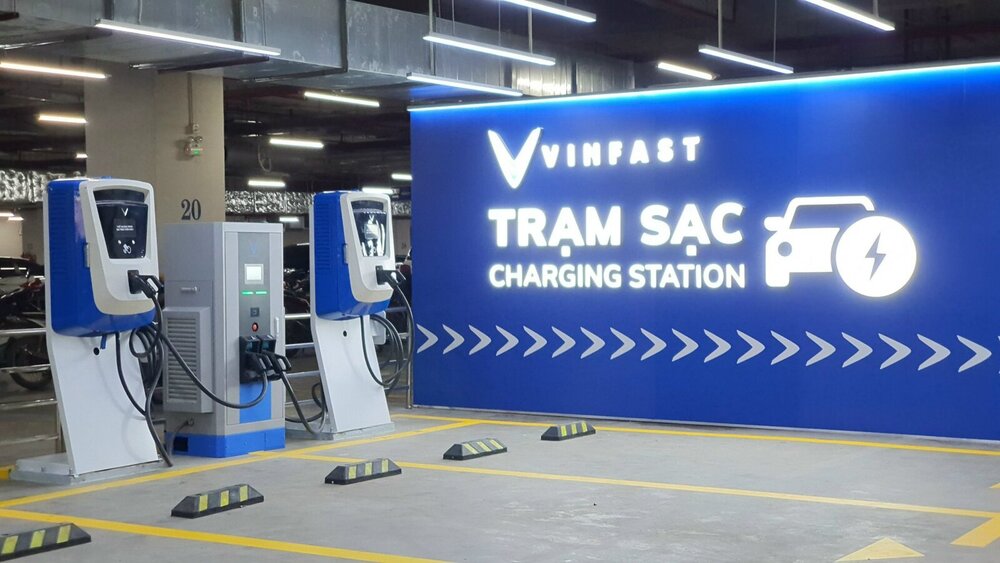 Hà Nội: Trạm sạc VinFast - Vinmec Times City